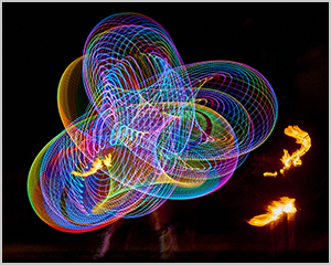 Abstract expressionistic photograph